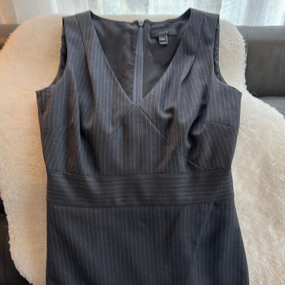 W J Crew Wool Sheath dress